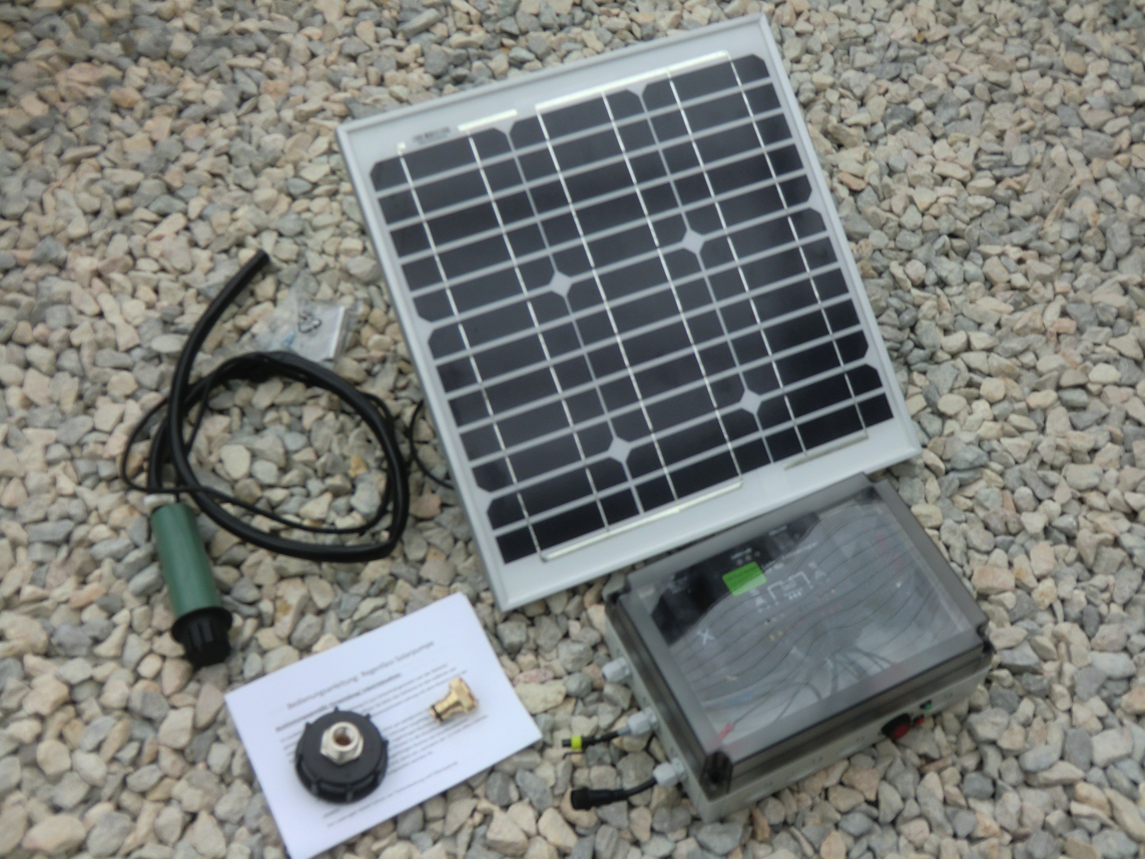 Solar-Kanisterpumpe 230V